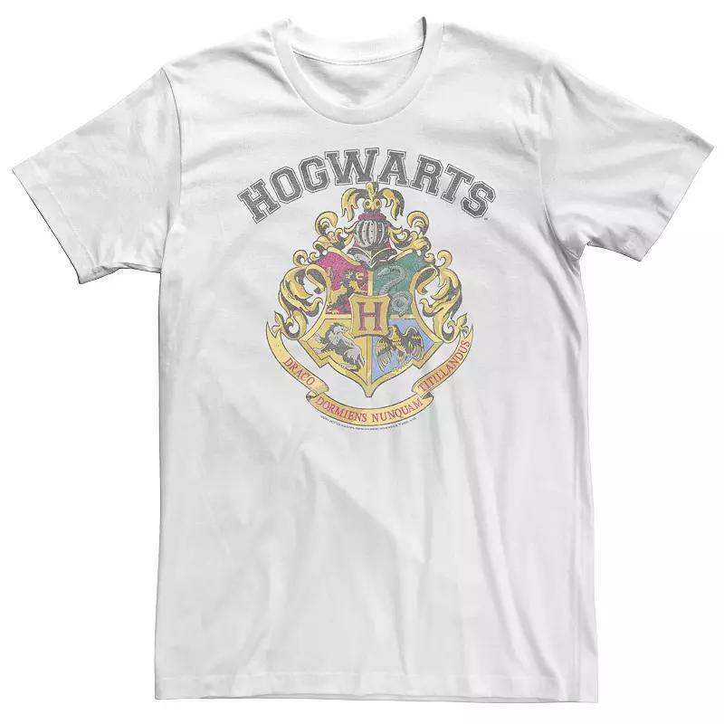 Big & Tall Harry Potter Vintage Logo Tee, Men's, Size: 4XLT, White Product Image