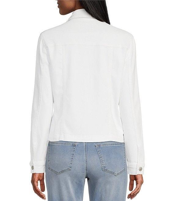 Tommy Bahama Leila Stretch Twill Woven Notch Collar Denim Jacket Product Image
