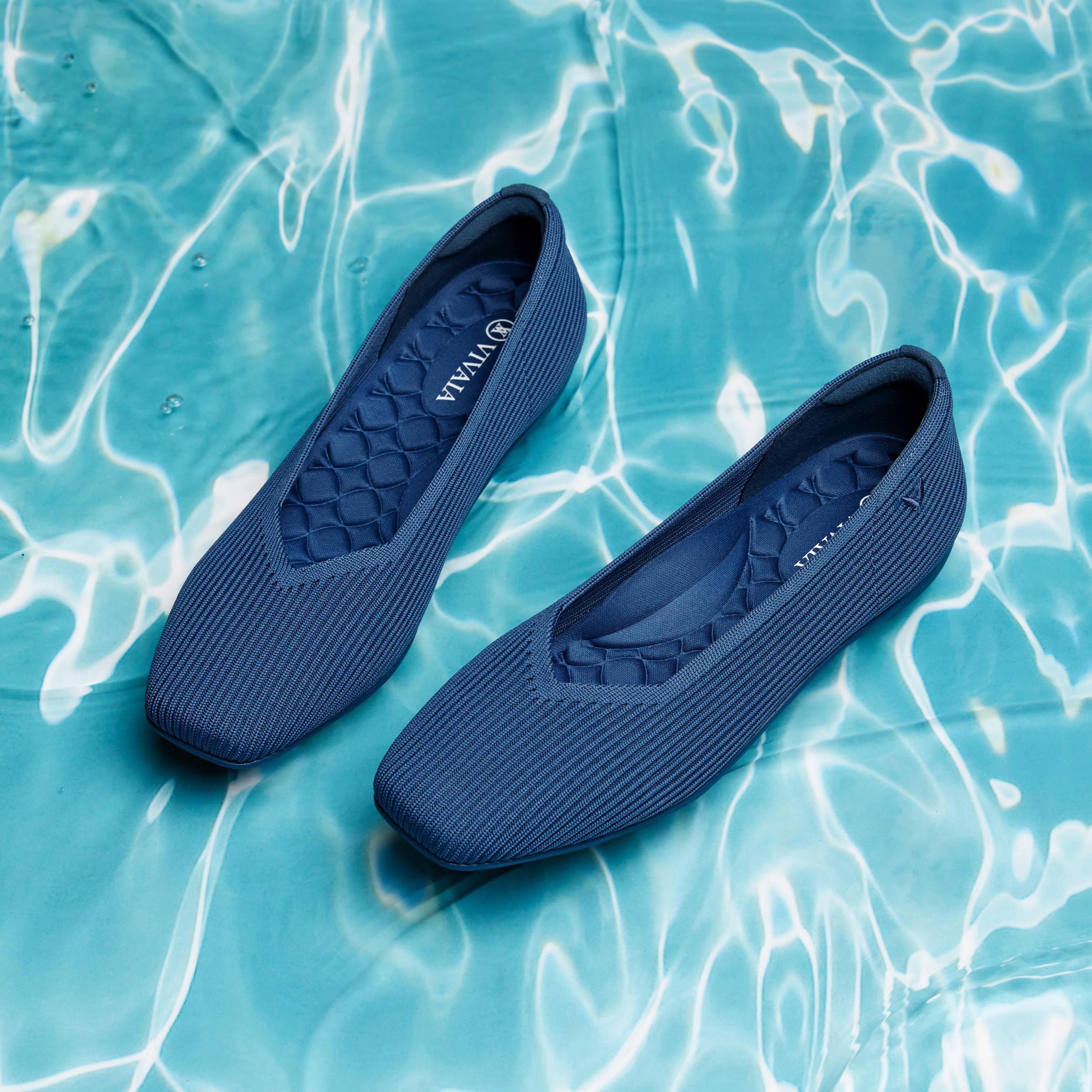 Lightweight Square-Toe V-Cut Flats (Margot Walker) Product Image
