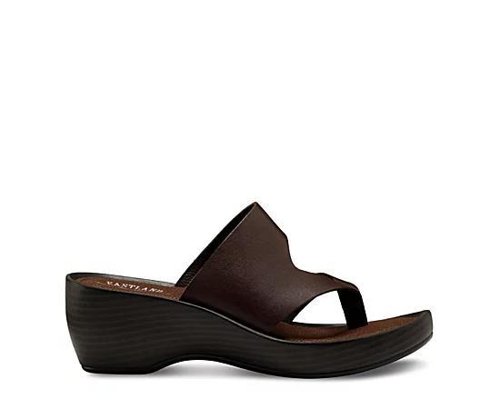 Eastland Laurel Womens Leather Thong Sandals Product Image