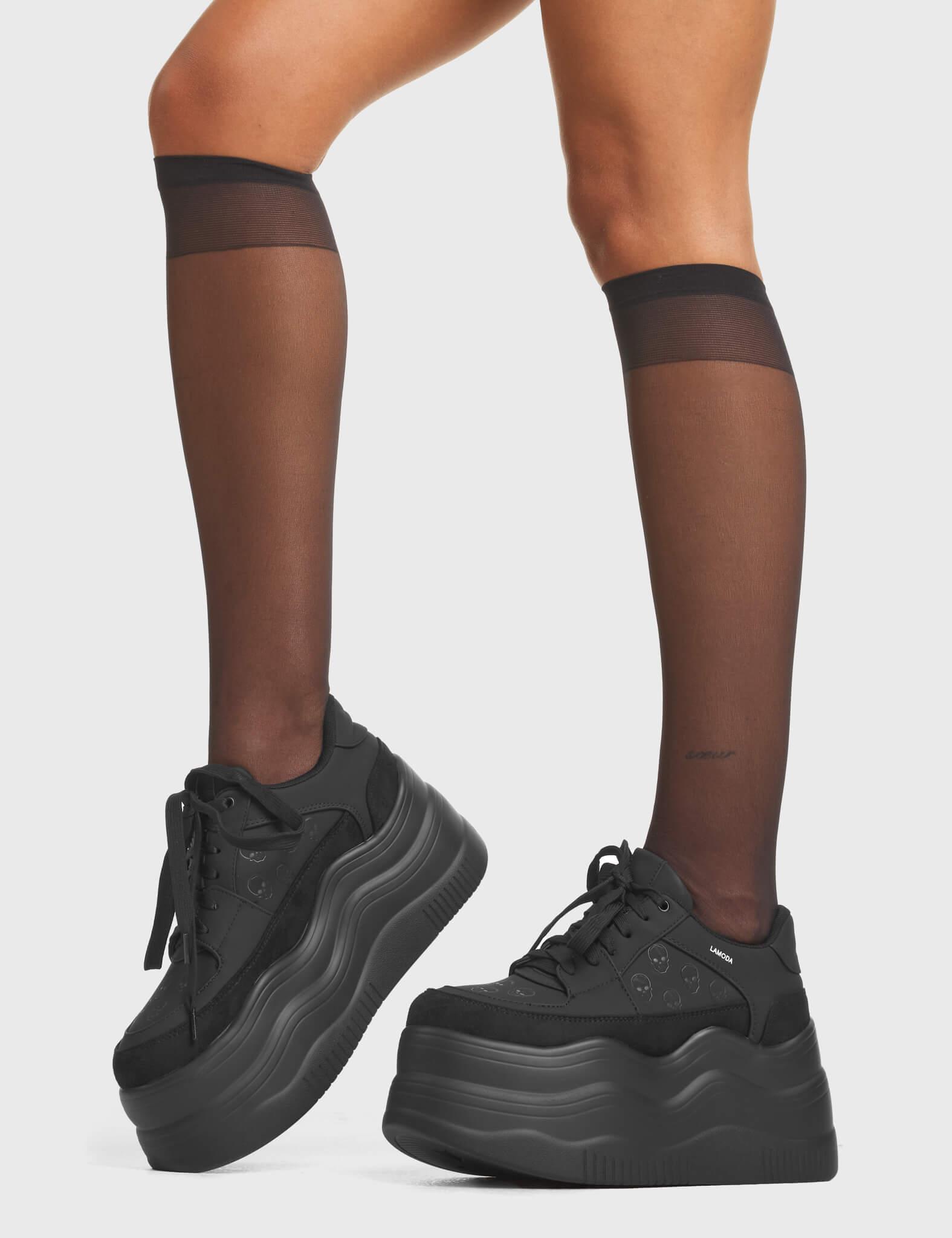 Spacey Chunky Platform Sneakers Product Image