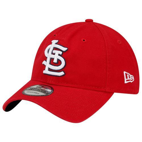 Men's New Era Red St. Louis Cardinals Logo Replica Core Classic 9TWENTY Adjustable Hat Product Image
