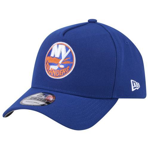 Mens New Era Royal New York Islanders Core A-Frame 9FORTY Adjustable Hat Product Image