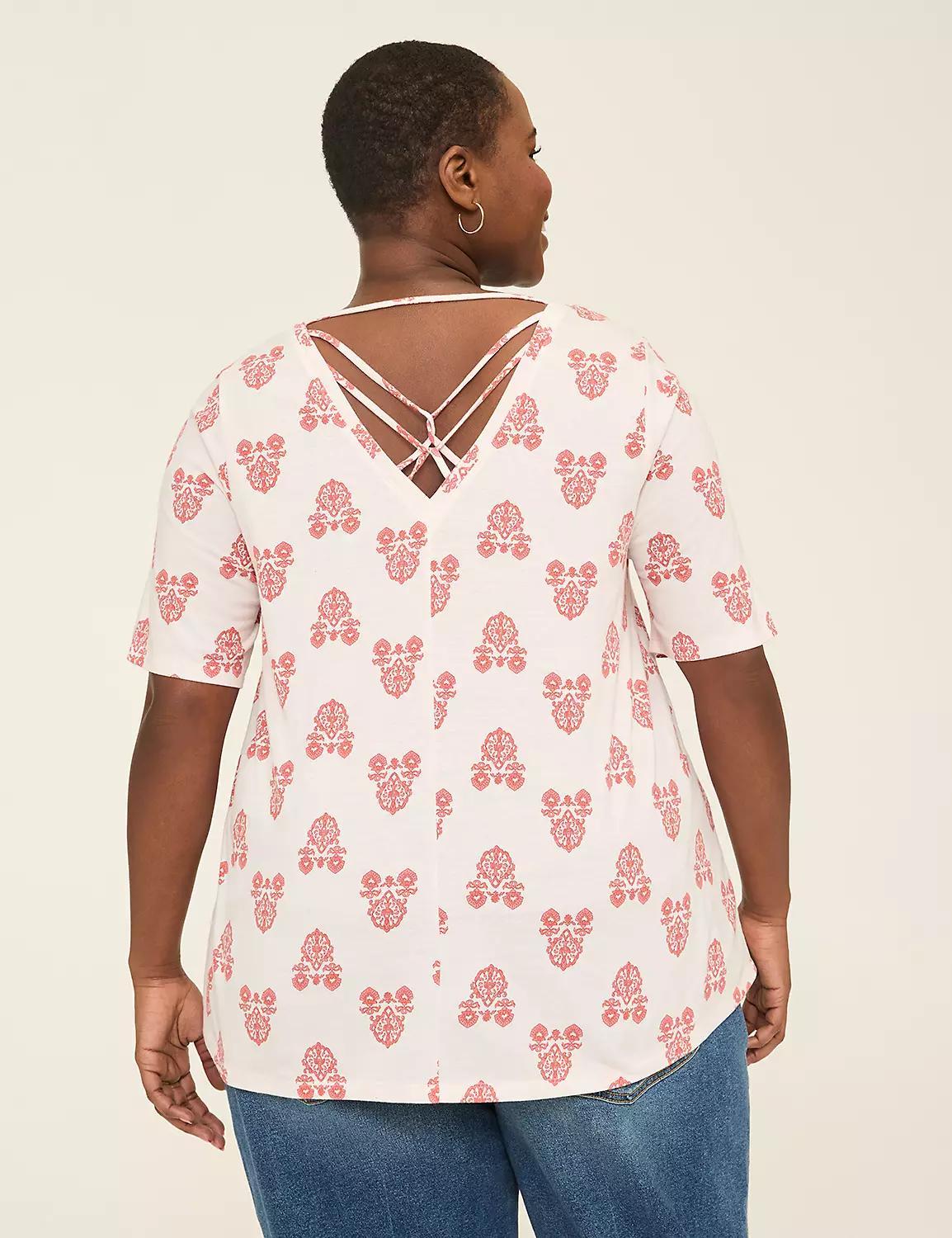 Swing Strappy-Back Tee Product Image