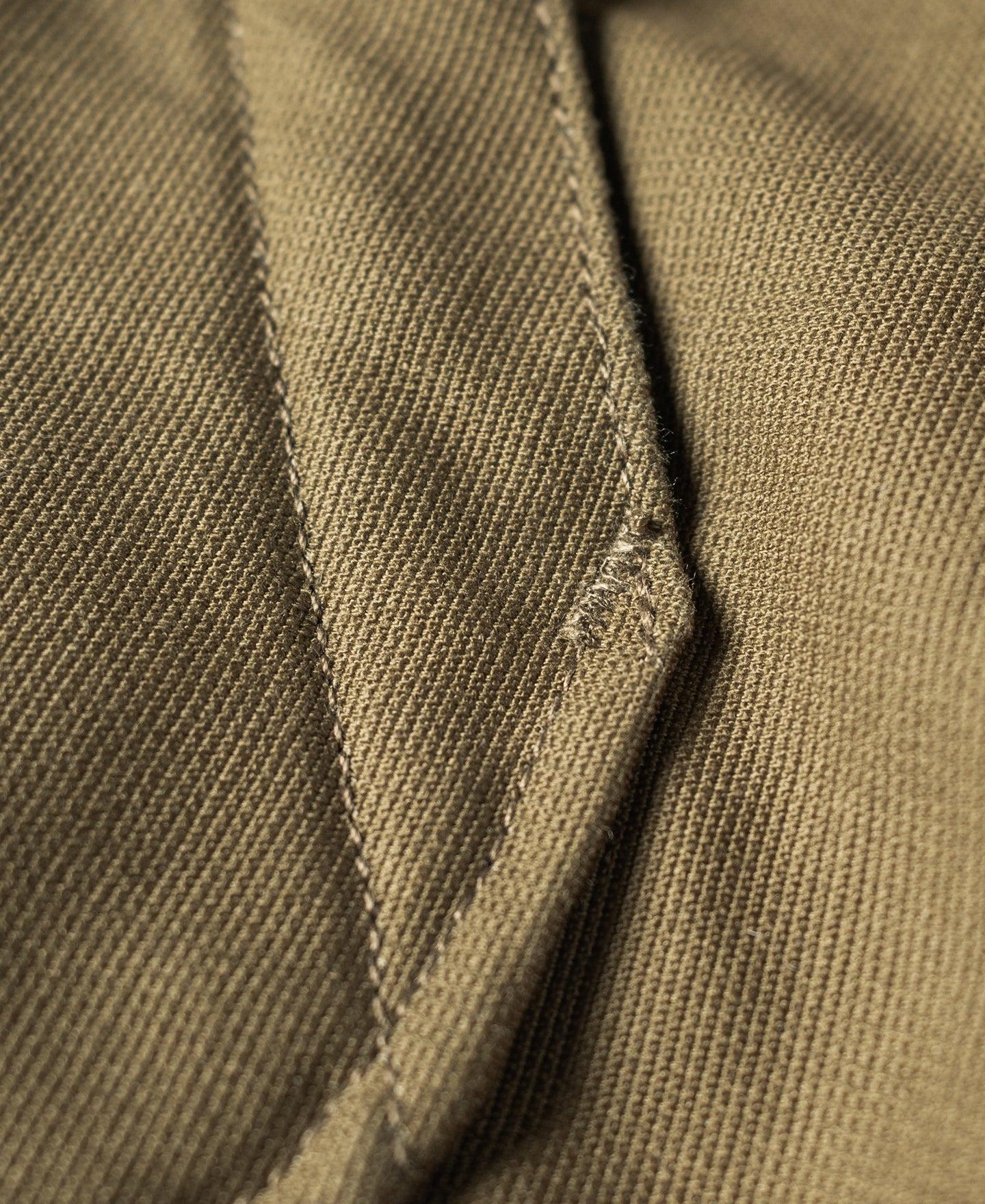 Leopard Print Reversible Deck Jacket - Khaki Product Image