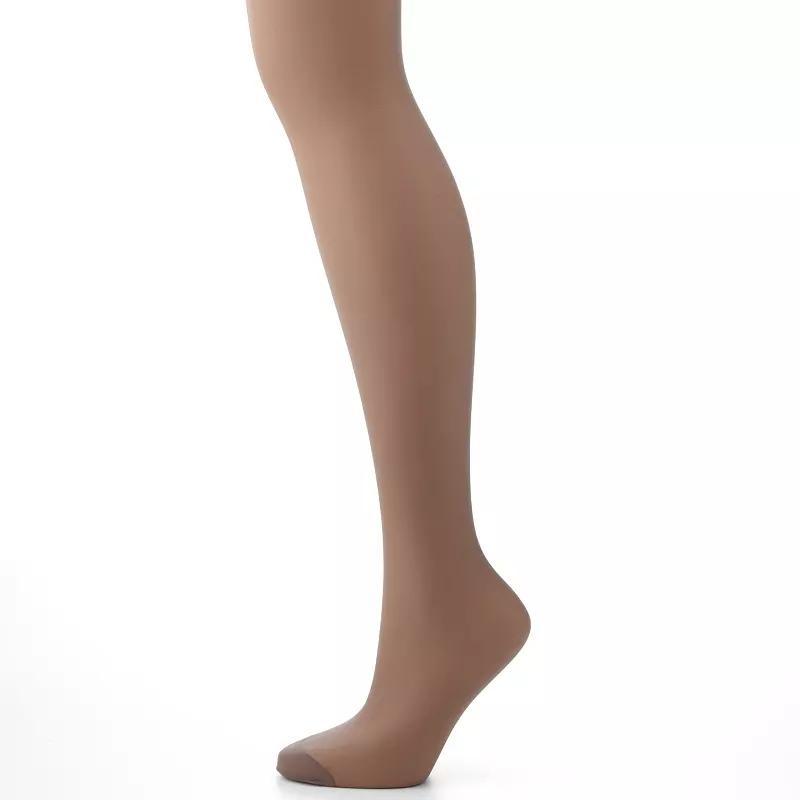 Hanes® Silk Reflections Silky Sheer Control Top Pantyhose, Women's, Size: E-F, Blue Product Image