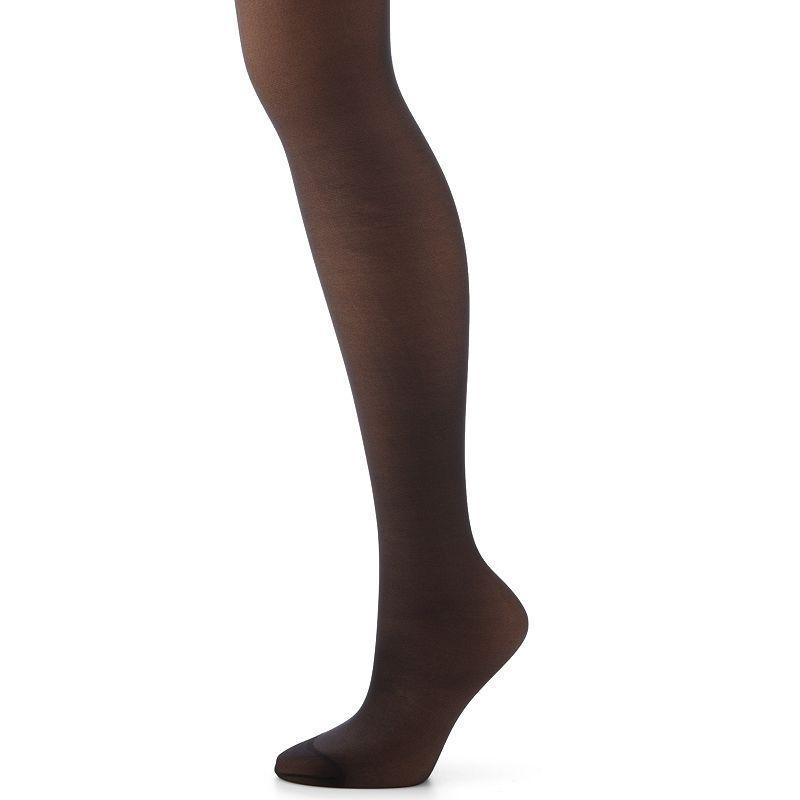 Hanes® Alive Full Support Control-Top Pantyhose, Women's, Barely Black Product Image