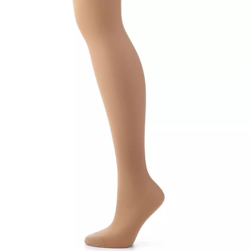 Hanes® Silk Reflections Silky Sheer Control Top Pantyhose, Women's, Size: E-F, Blue Product Image