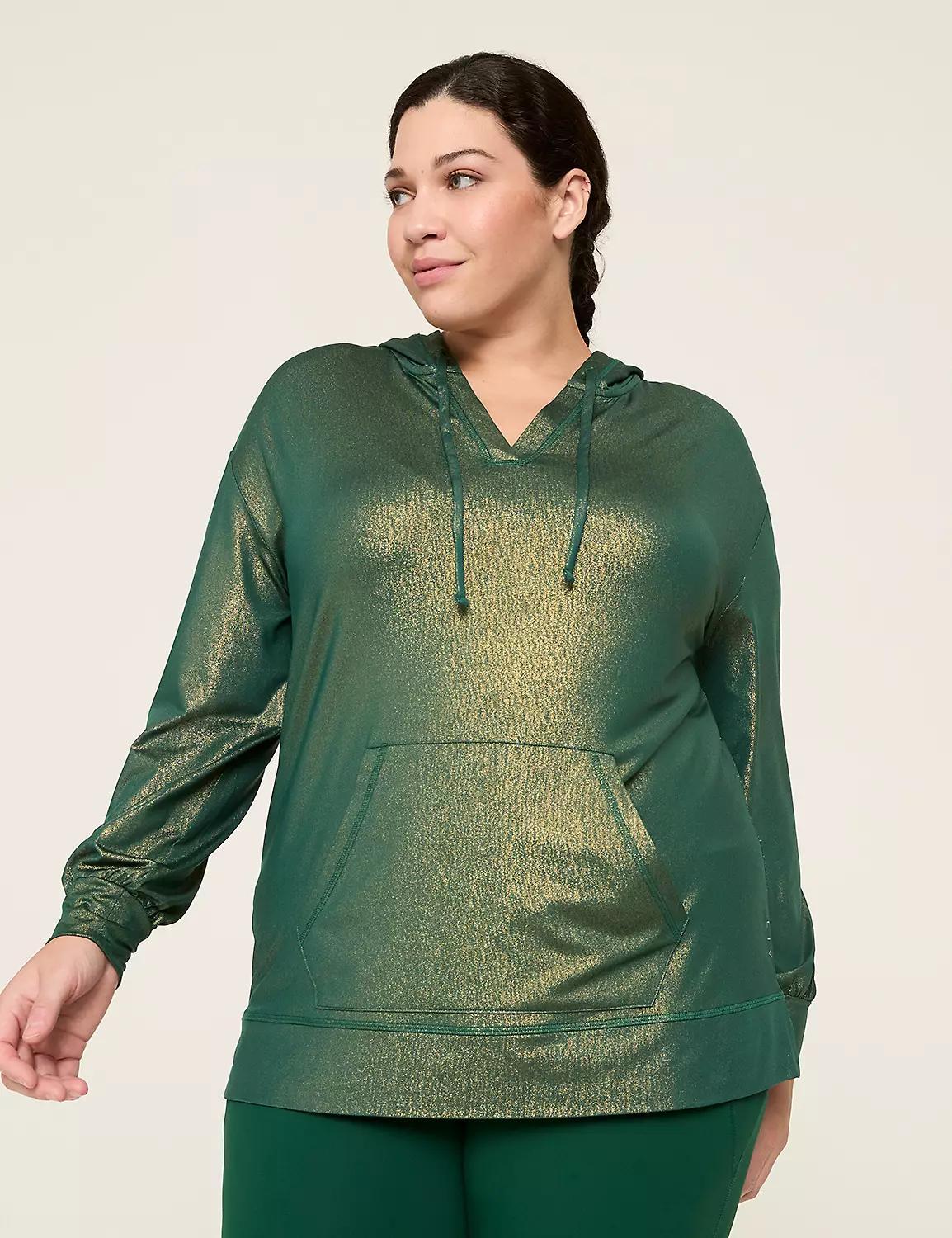 LIVI Sparkle V-Neck LIVI Soft Hoodie Product Image