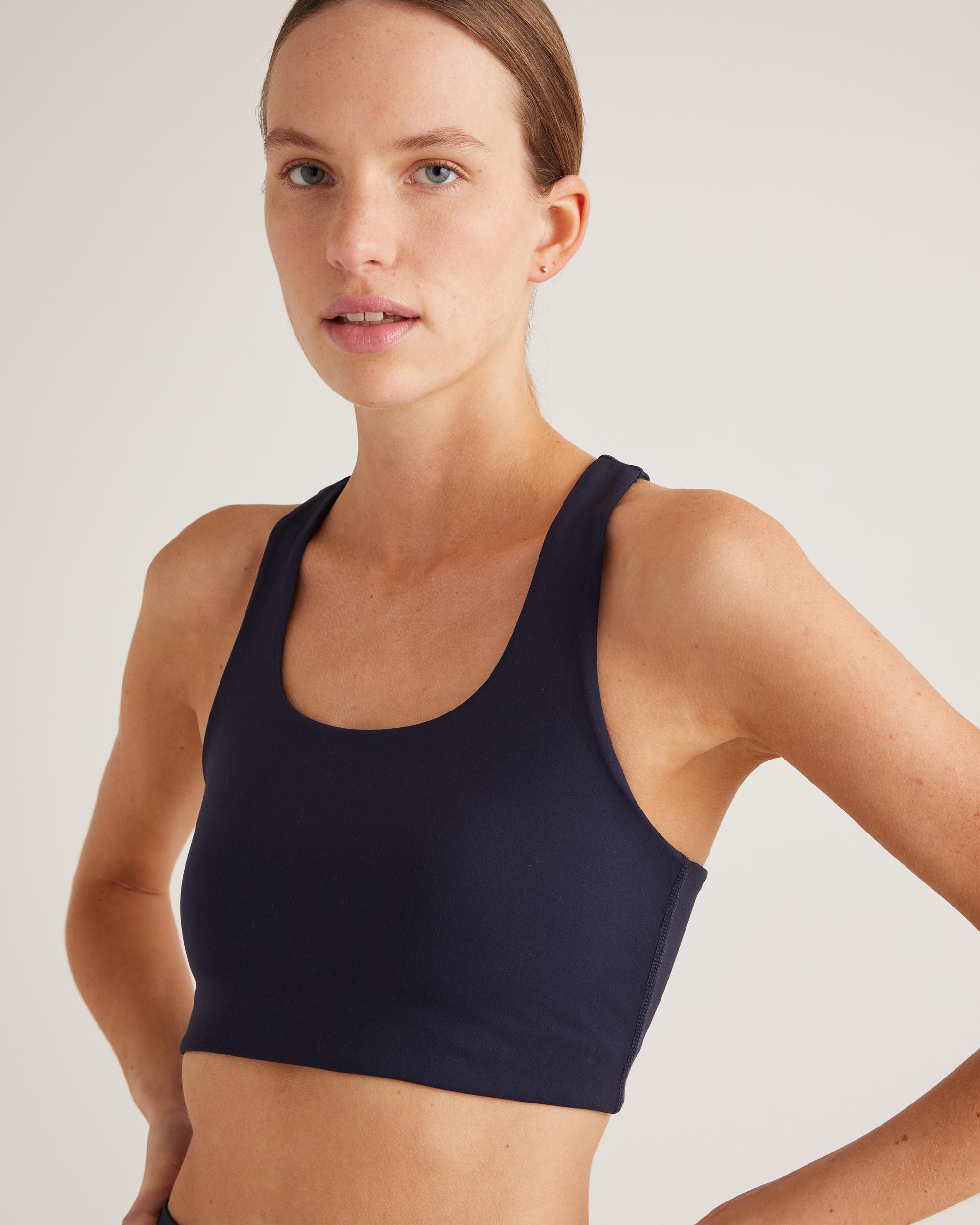 Quince | Women's Ultra-Form Scoop Neck Longline Bra Size XS, Nylon/Spandex Product Image