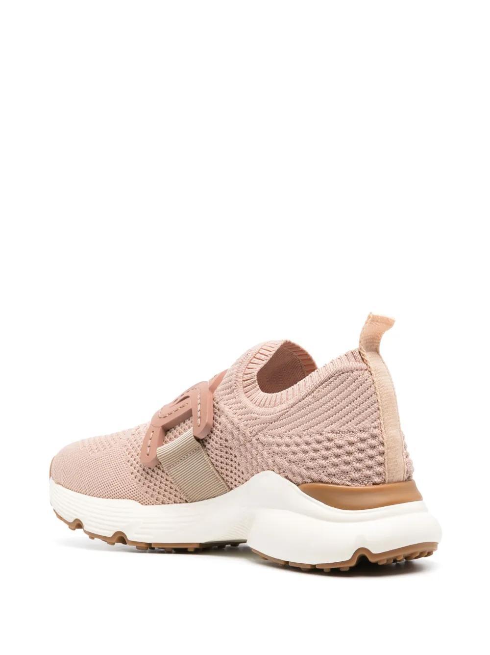 chain-embellished woven sneakers Product Image