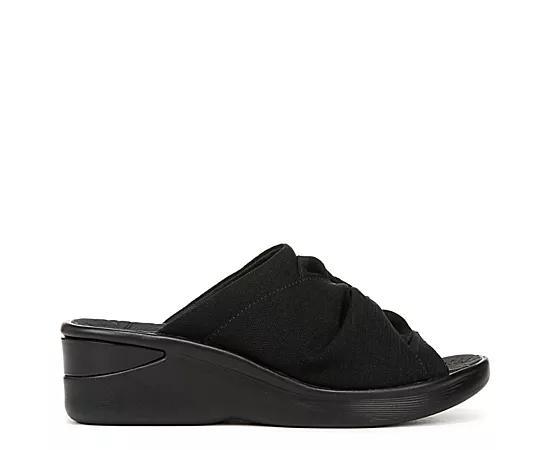 LifeStride Smile 3 Women's Wedge Sandals, Size: 9, Black Product Image