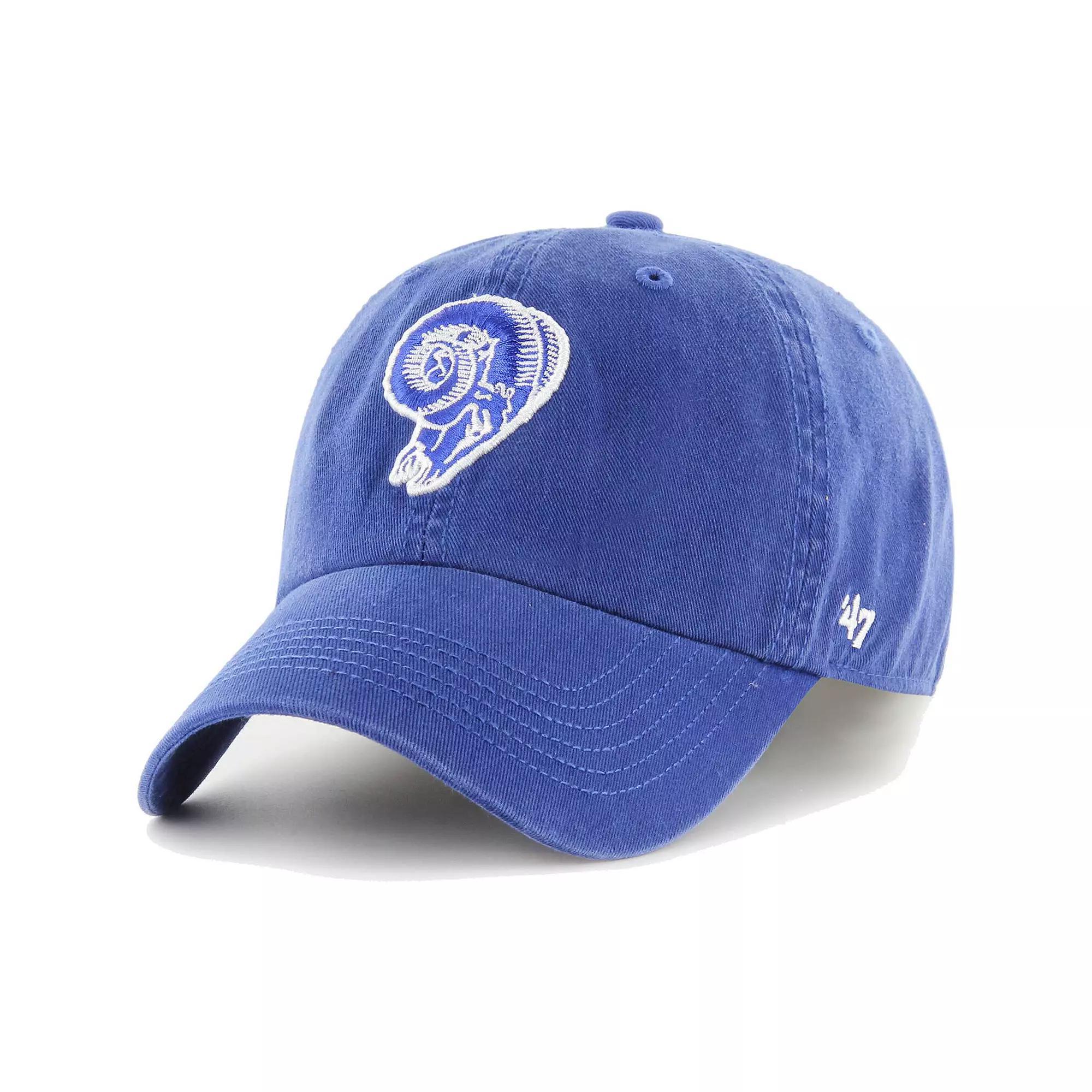 Men's '47 Royal Los Angeles Rams Gridiron Classics Franchise Legacy Fitted Hat, Size: XL, Blue Product Image
