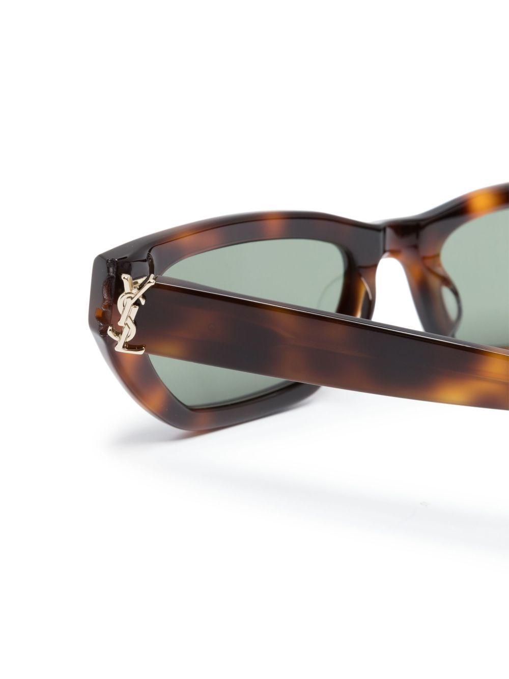 logo-plaque cat-eye sunglasses Product Image
