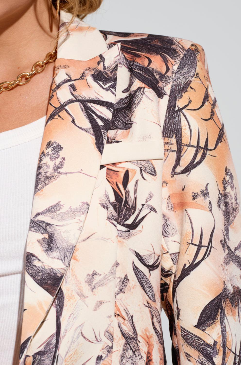 IANA PRINTED BLAZER Product Image