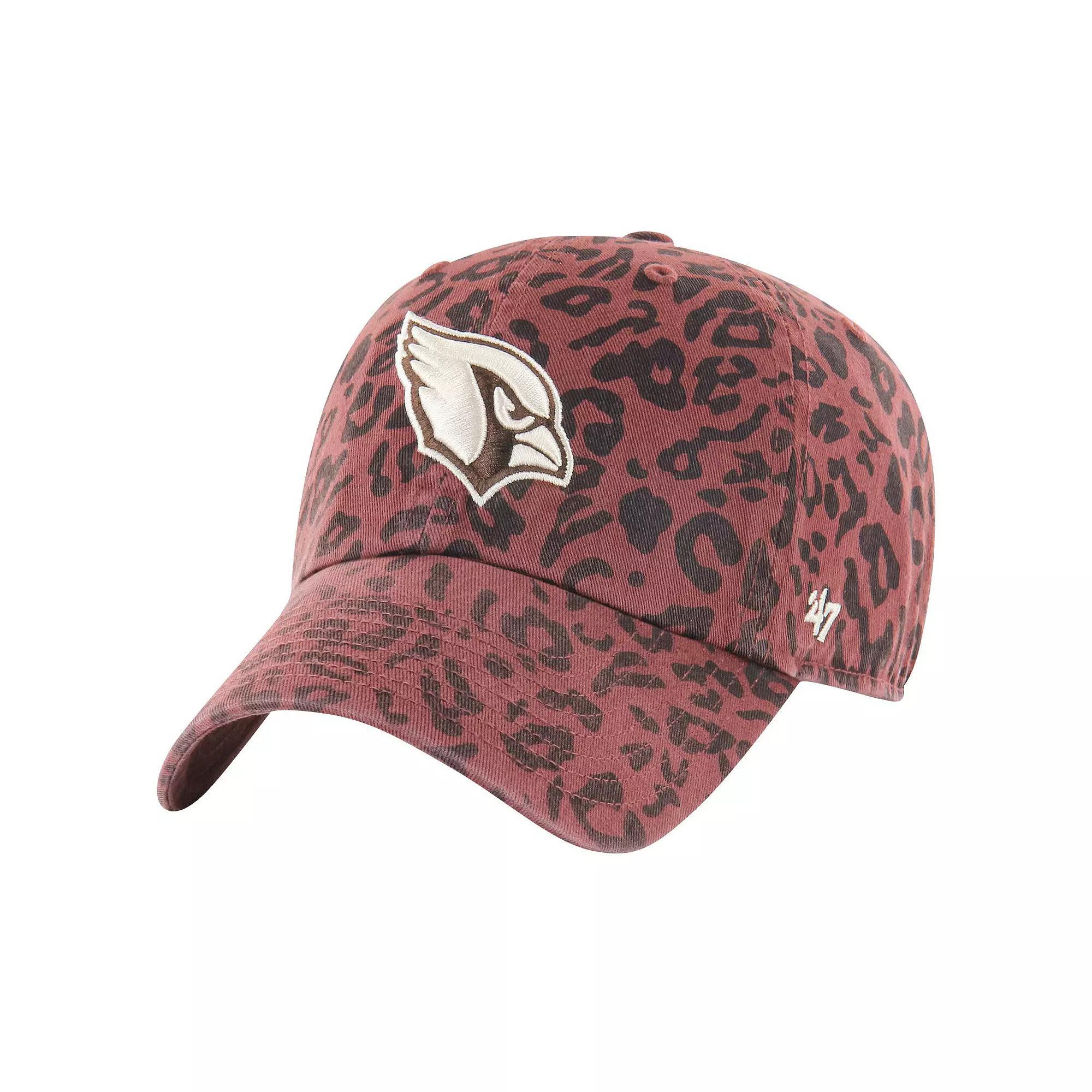 Women's '47  Brown Arizona Cardinals Tawny Clean Up Adjustable Hat Product Image