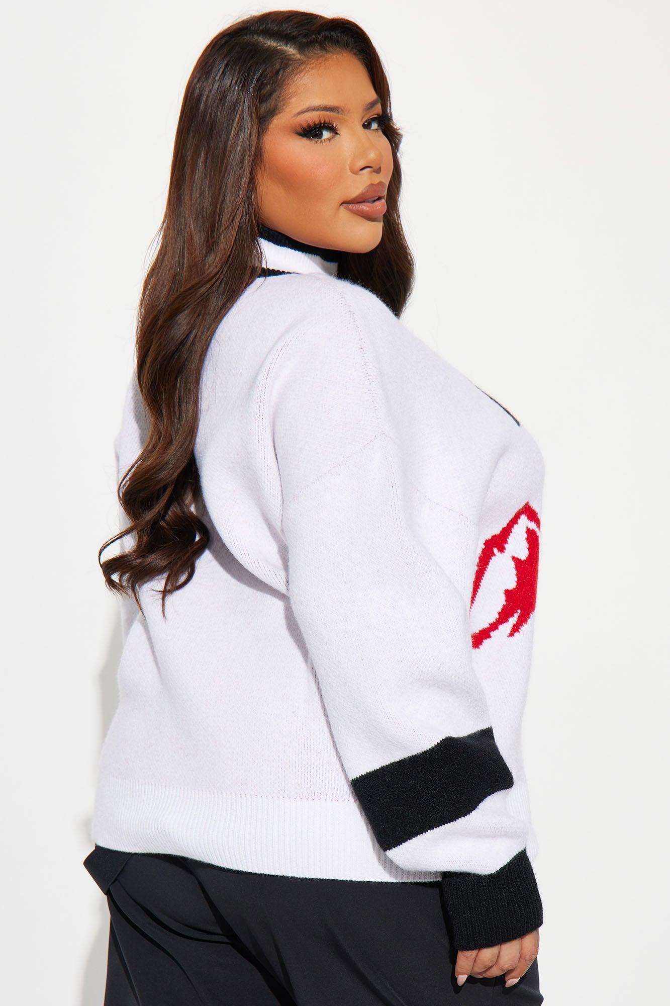 Après Ski Pullover Sweater - White/combo Product Image