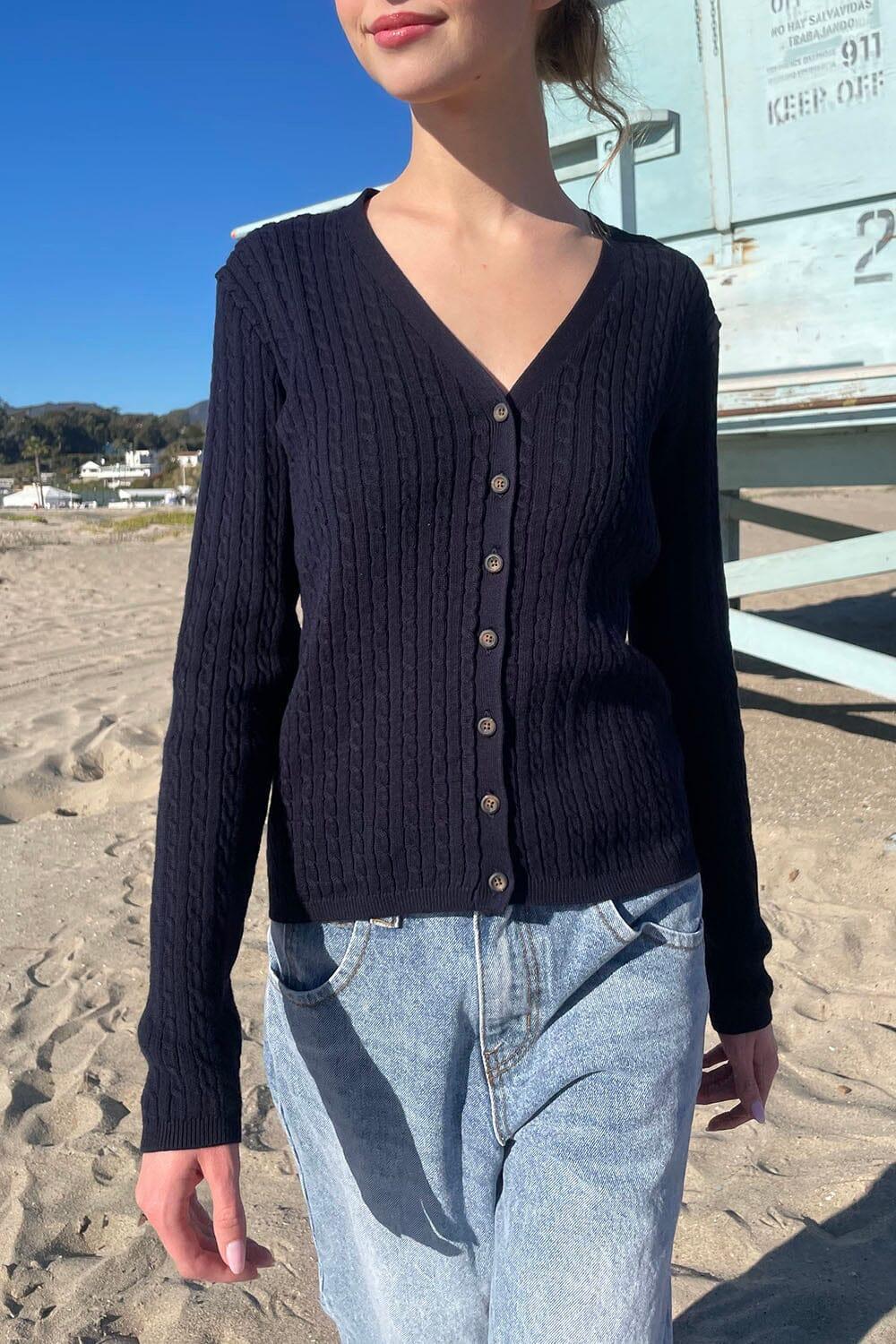 Zoe V-Neck Cardigan Product Image