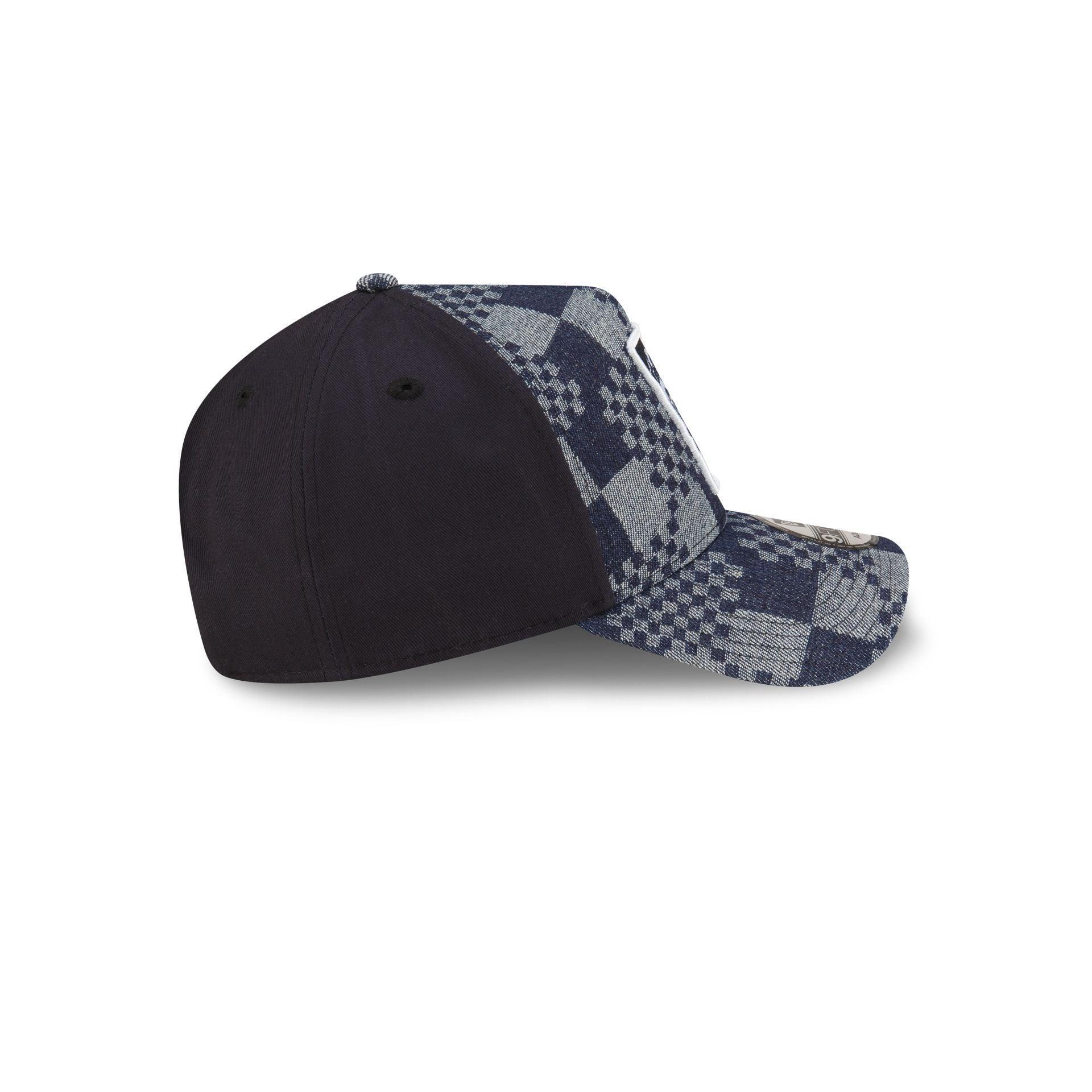 Minnesota Twins Pattern Denim 9FORTY A-Frame Snapback Hat Male Product Image