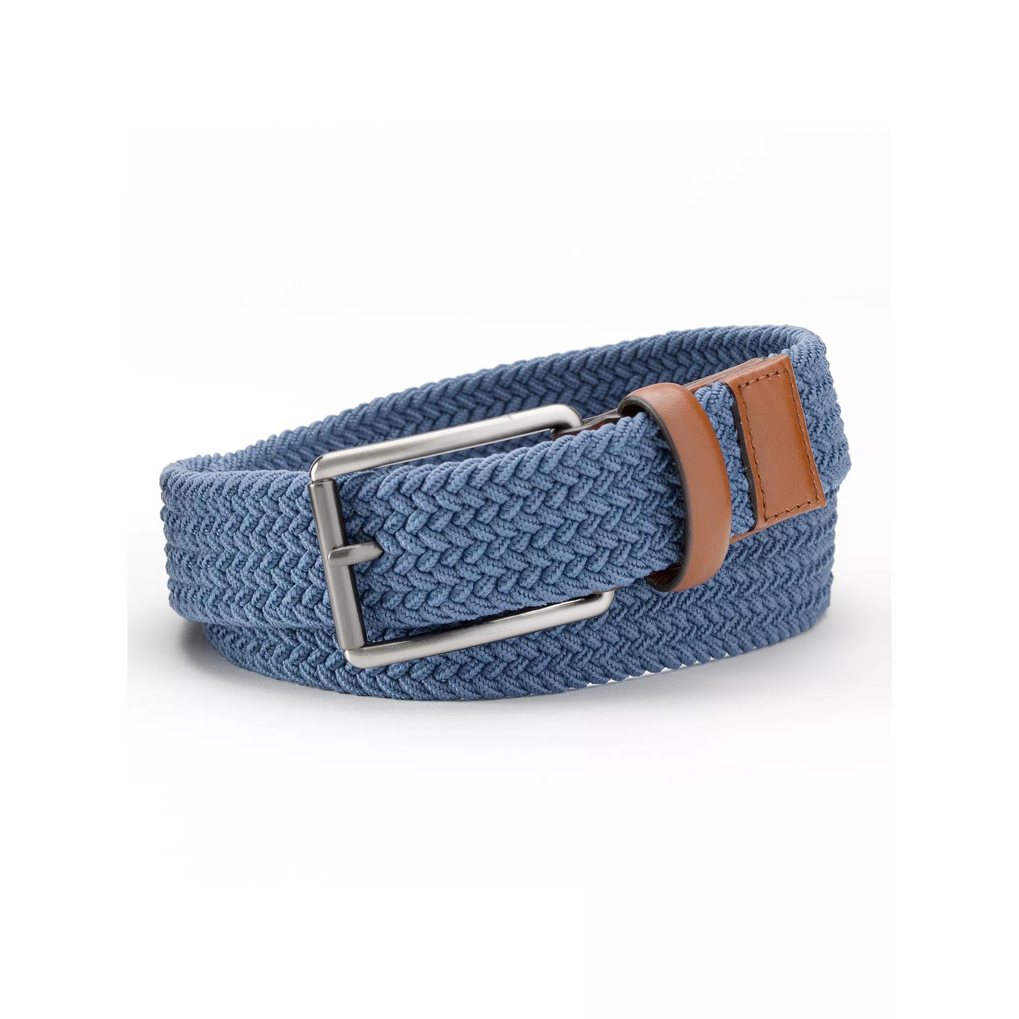 Men's Grand Slam Braided Stretch Golf Belt, Size: 30, Blue Product Image