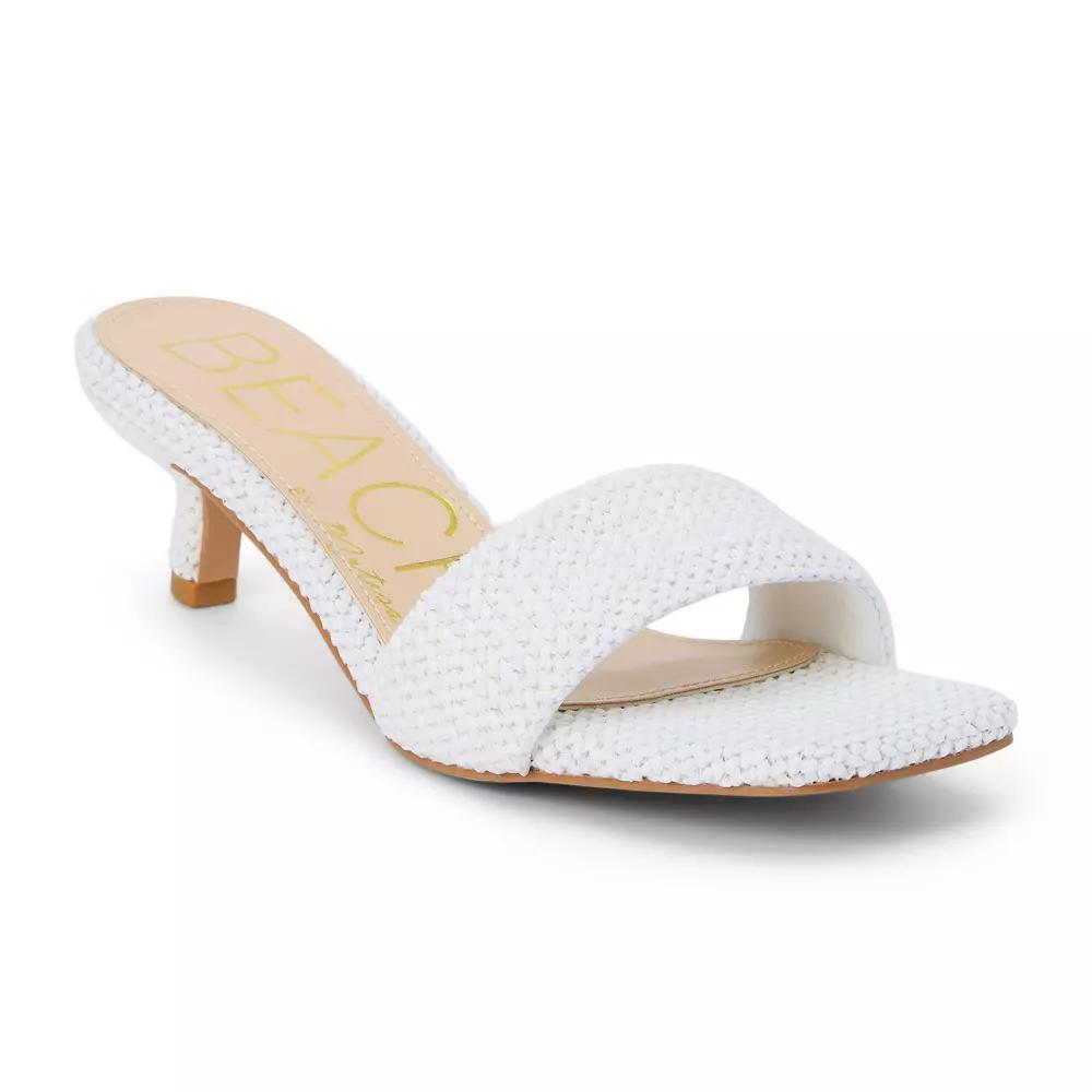 Beach by Matisse Capricorn Women's Heels, Size: 5, White Product Image