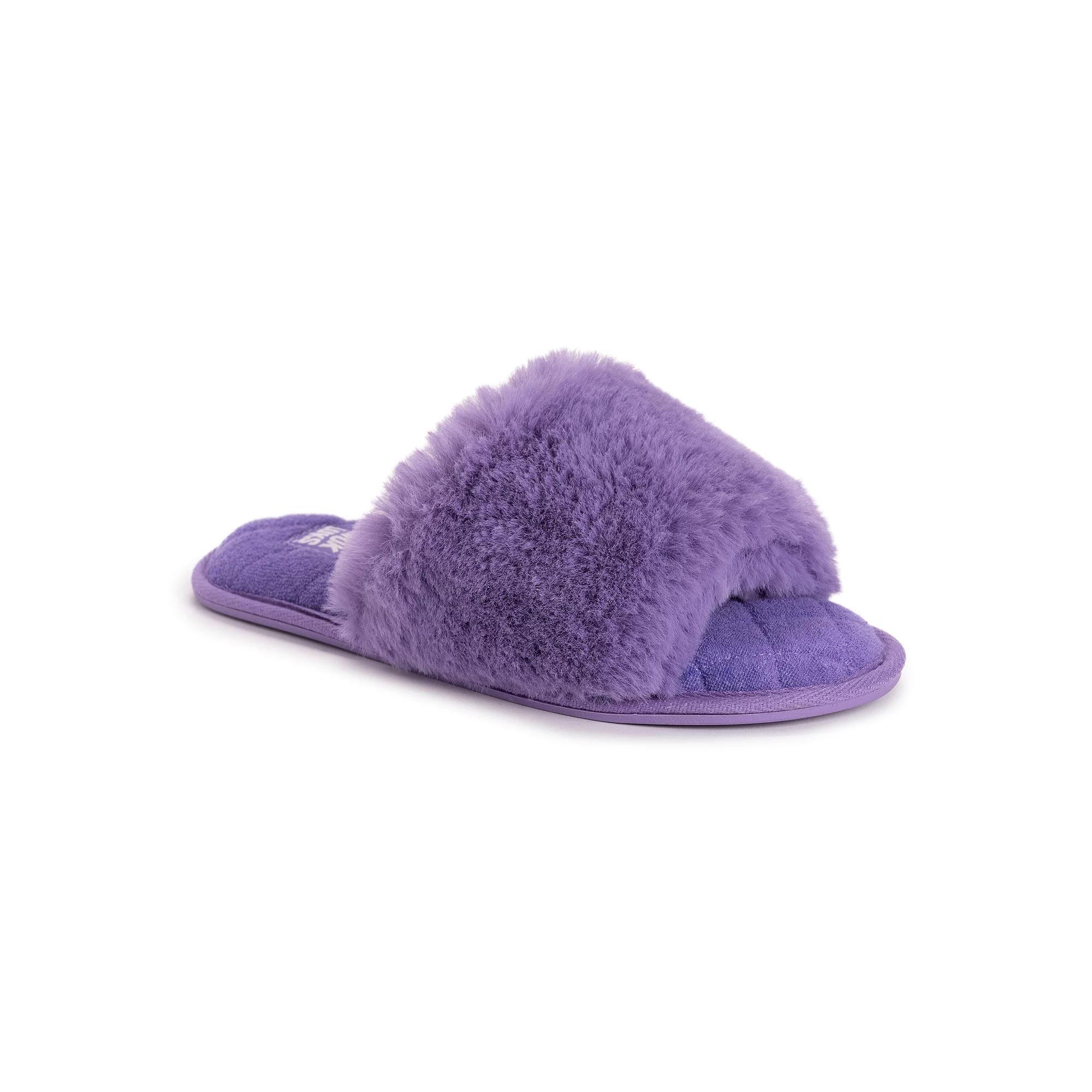 MUK LUKS Sariah Women's Slide Slippers, Size: XL, Purple Product Image