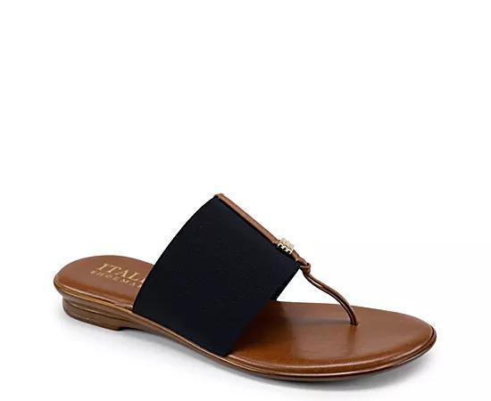 Italian Shoemakers Afia Women's Thong Sandals, Size: 6, Blue Product Image