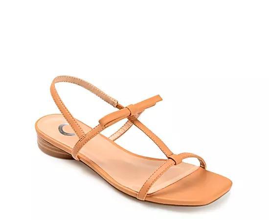 Journee Zaidda Women's T-Strap Sandals, Size: 6, Pink Product Image