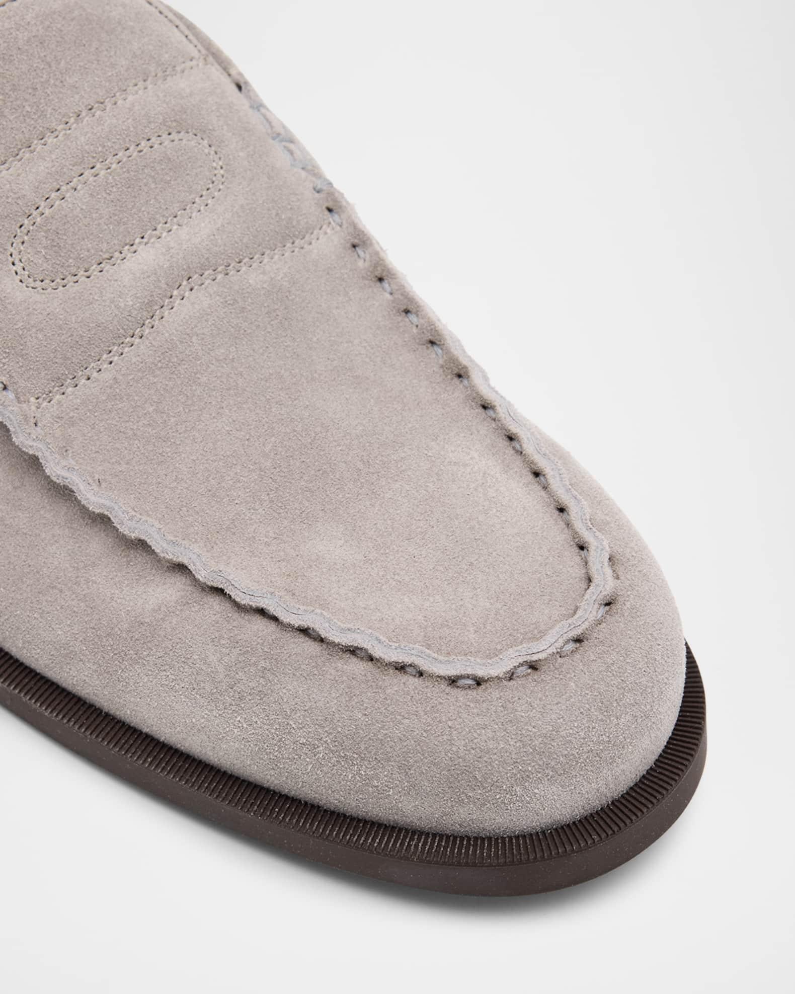 Men's Pace Soft Suede Penny Loafers Product Image