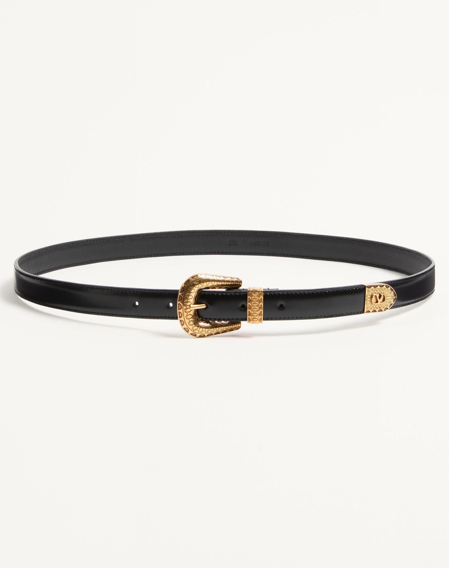 Vlogo Signature Brushed Calfskin Belt 20 Mm Product Image