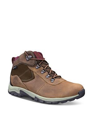 Timberland Mt. Maddsen Mid Leather Waterproof Full Grain Leather) Women's Lace-up Boots Product Image