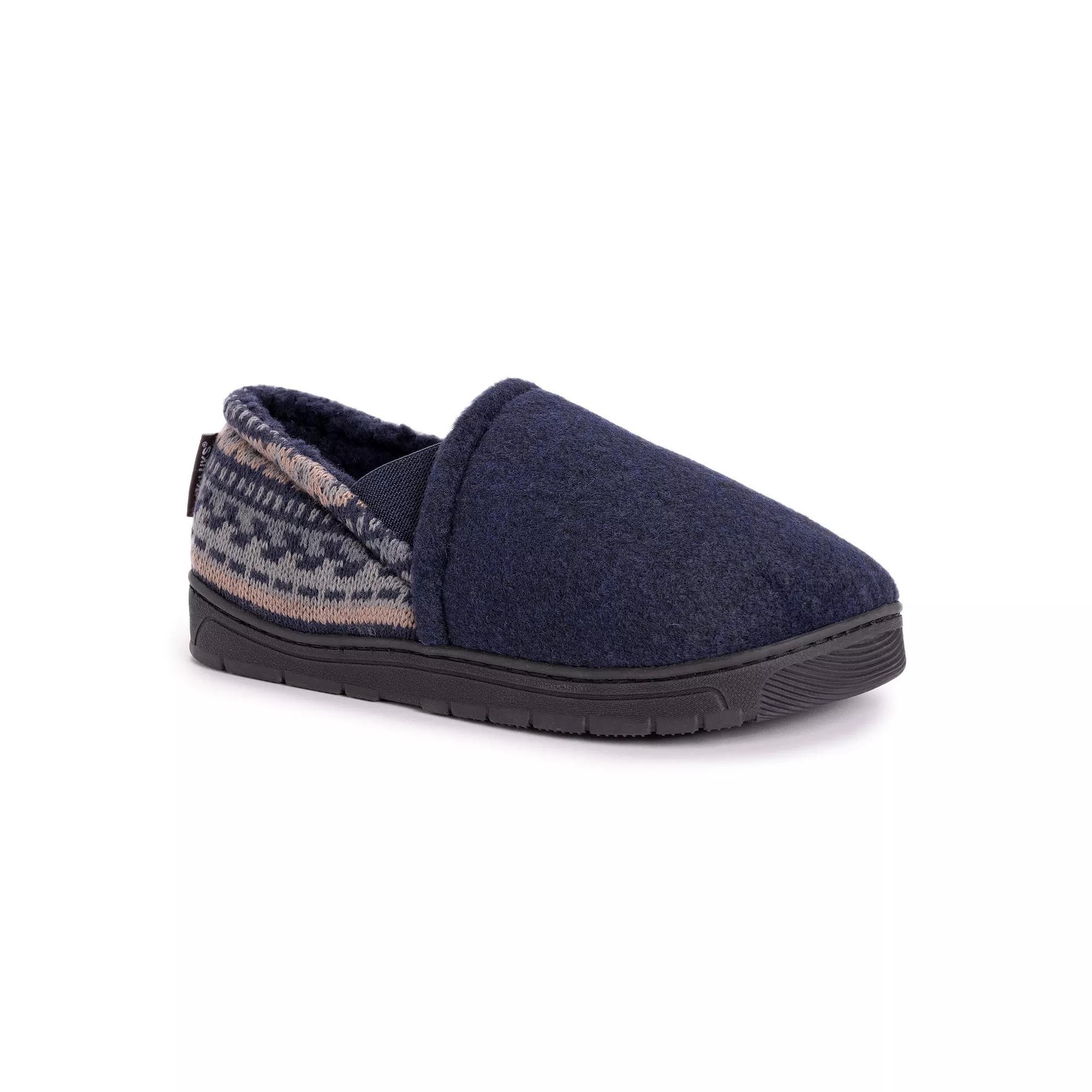 MUK LUKS Kristof Men's Slippers, Size: Small, Blue Product Image