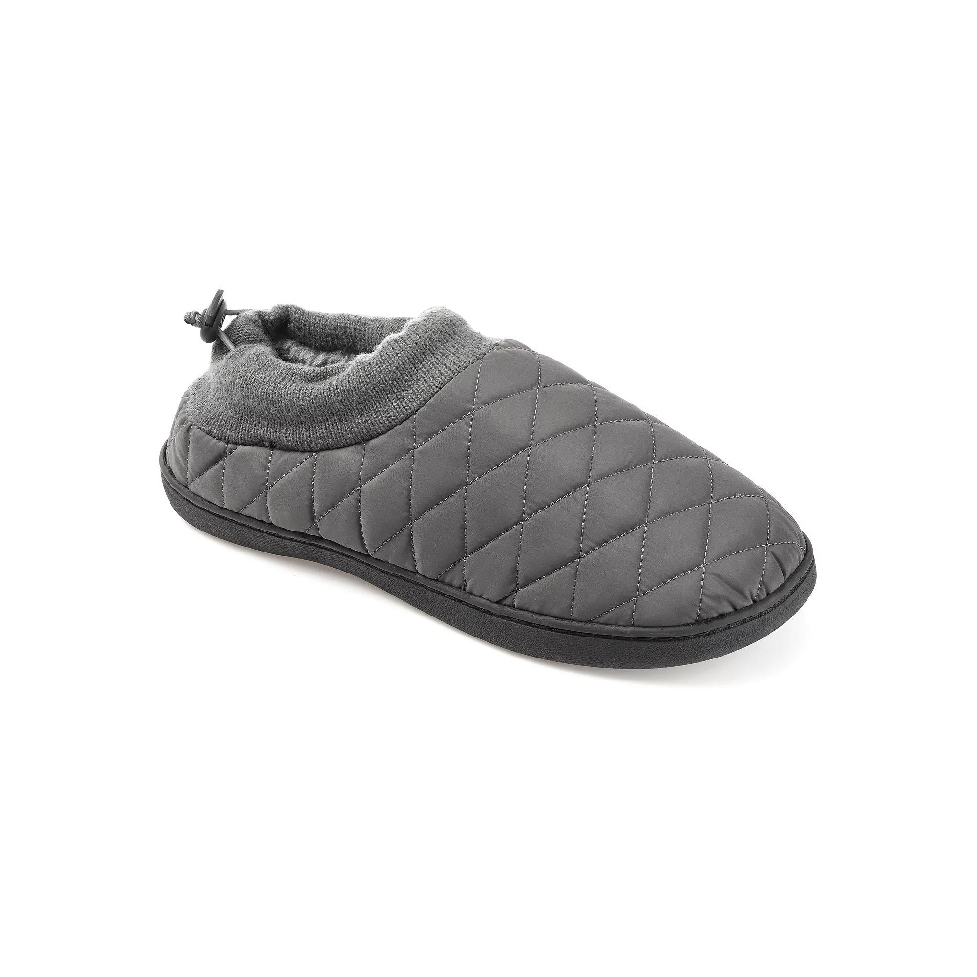 VANCE Fargo Men's Clog Slippers, Size: Large 10/11, Gray Product Image