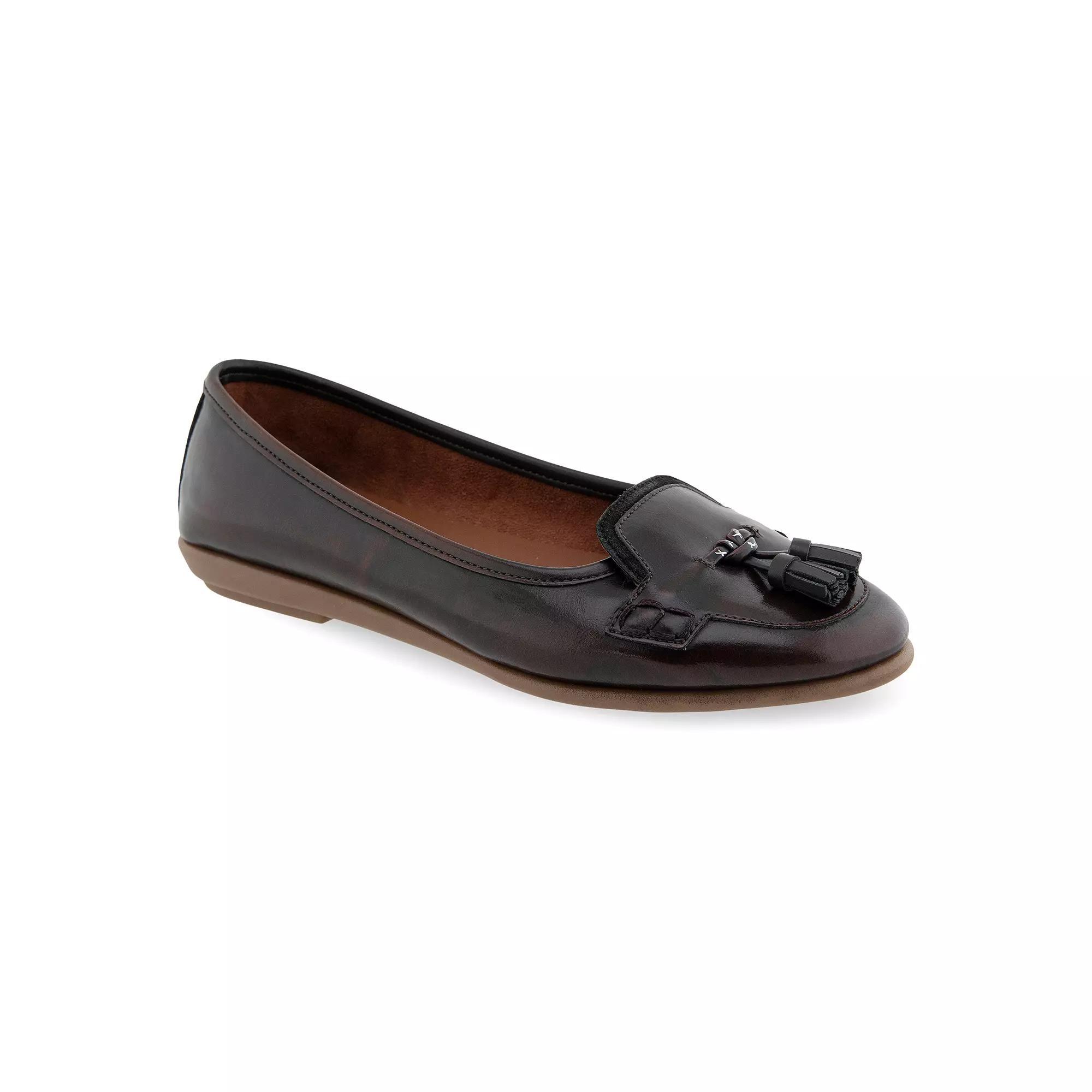 Aerosoles Brooks Women's Ballet Flats, Size: 10 Wide, Burnished Faux Lea Product Image