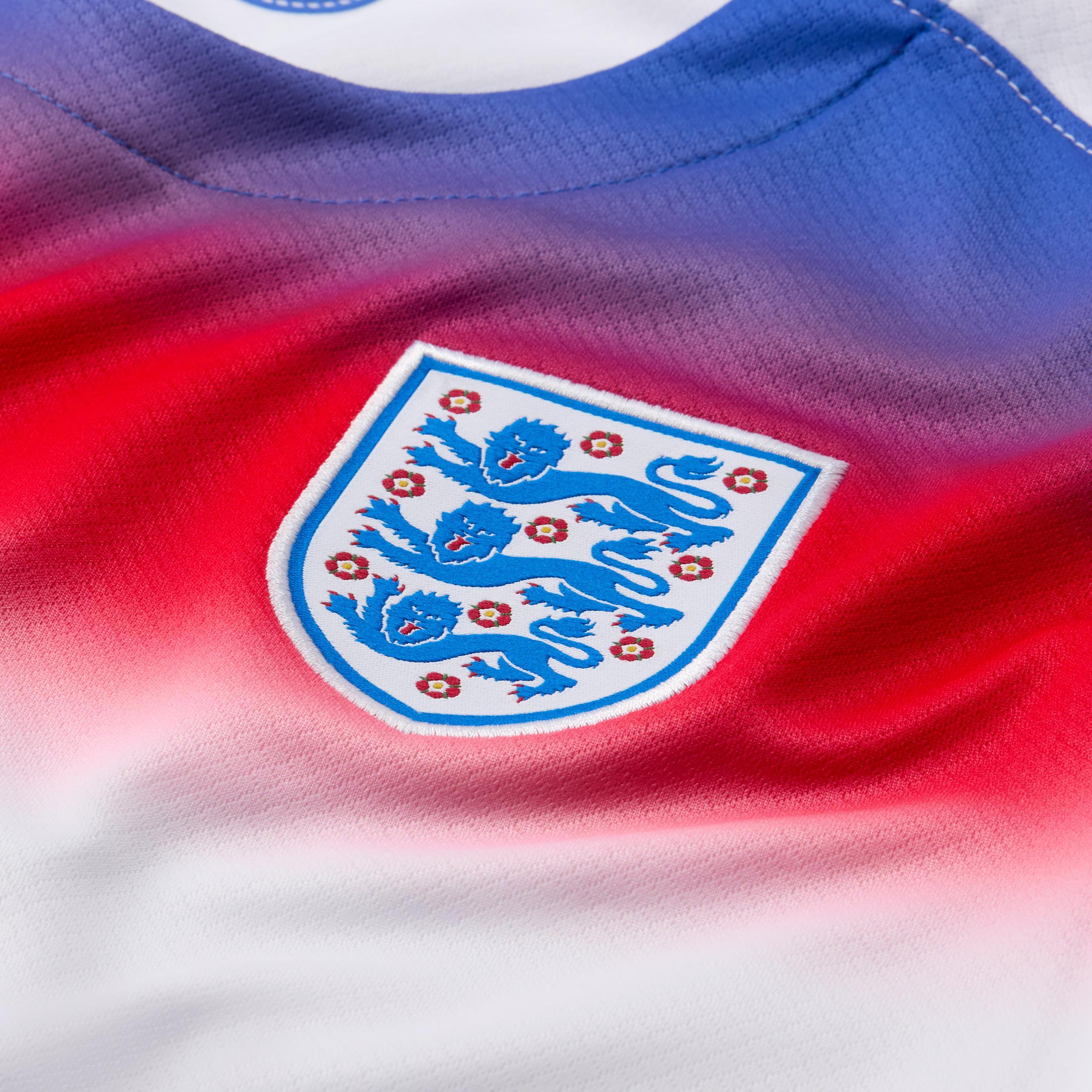 England 2025 Stadium Home (Women's Team) Big Kids' Nike Dri-FIT Soccer Replica Jersey Product Image