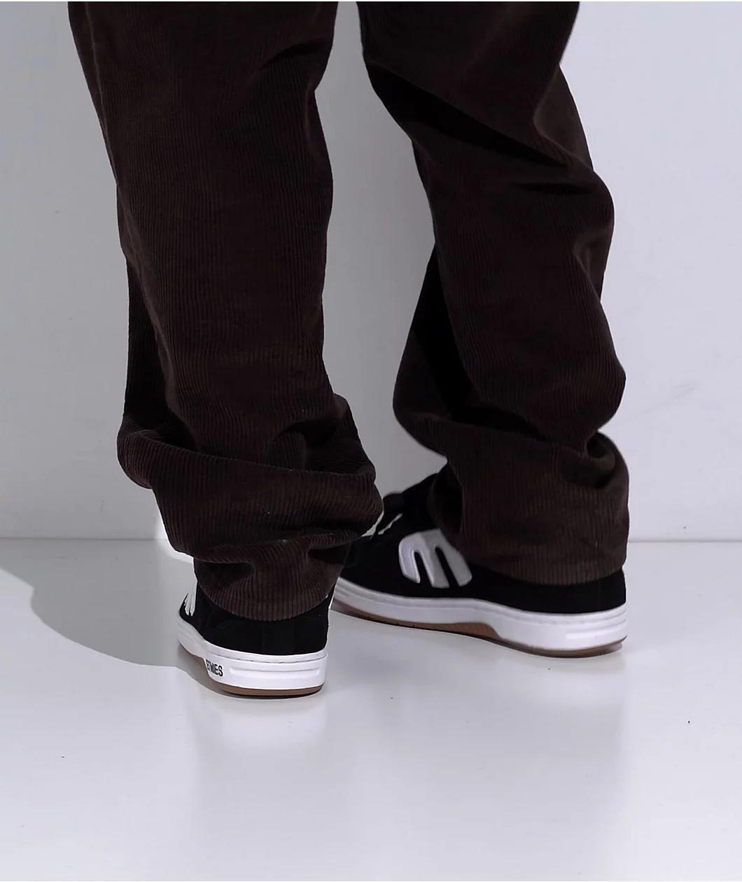 etnies Locut Black & White Skate Shoes Product Image