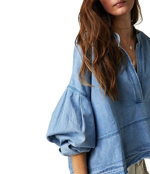 Free People Jude Denim Pullover Product Image