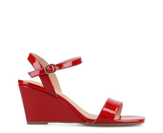 Journee Collection Womens Clayr Wedge Sandal Product Image