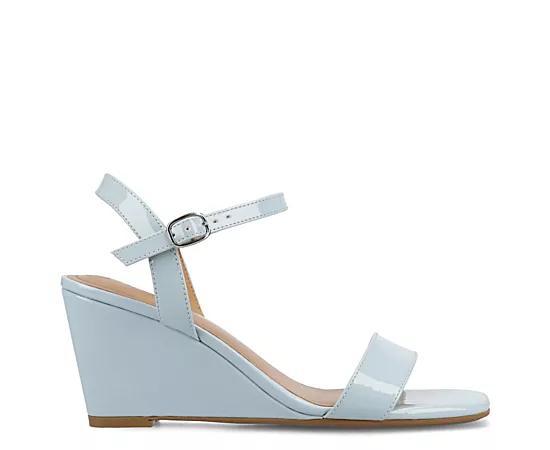 Journee Collection Womens Clayr Wedge Sandal Product Image