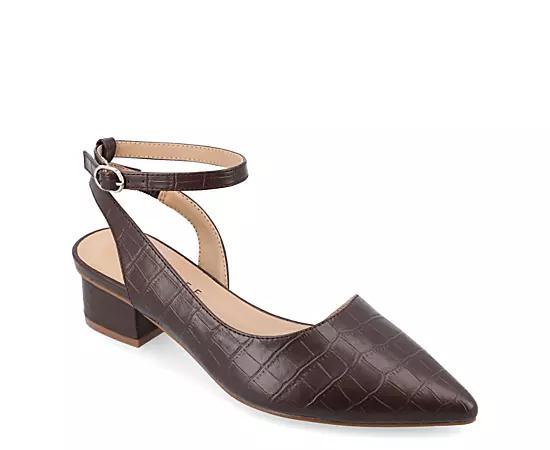 Journee Keefa Womens Heels Brown Product Image