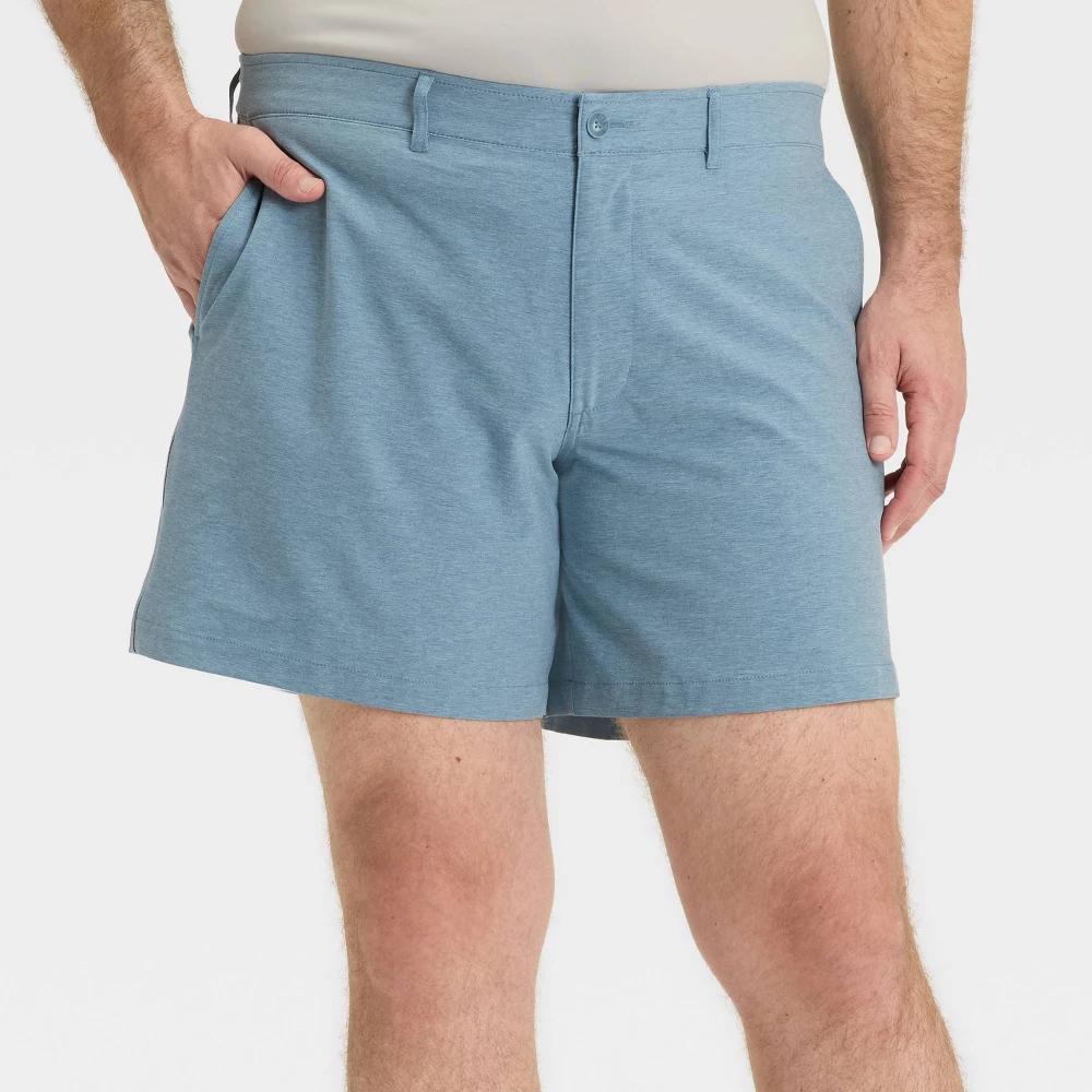 Men's Big & Tall 7'' Hybrid Swim Shorts - Goodfellow & Co™ Product Image