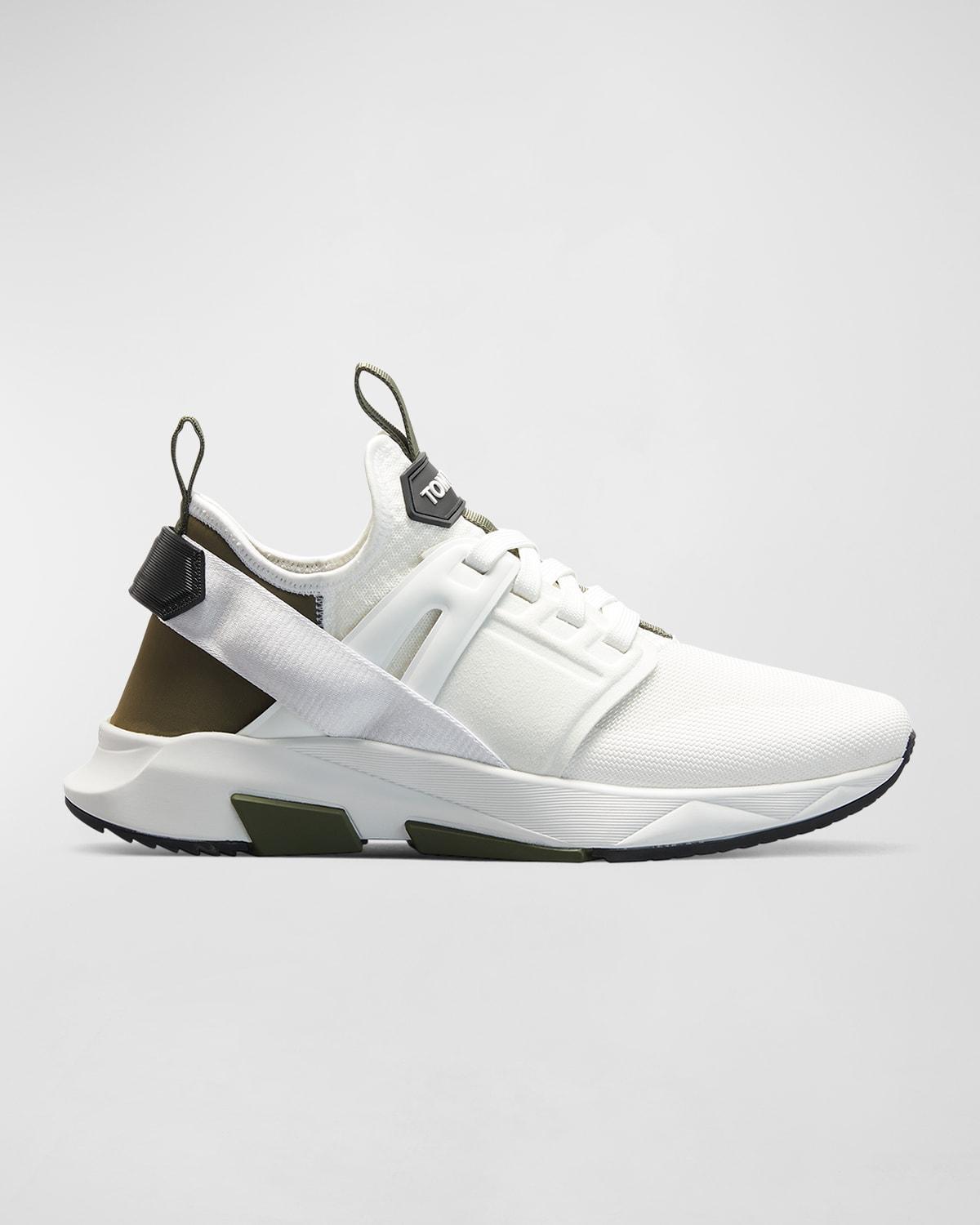 Mens Jago Mesh Leather Heel-Strap Trainer Sneakers Product Image