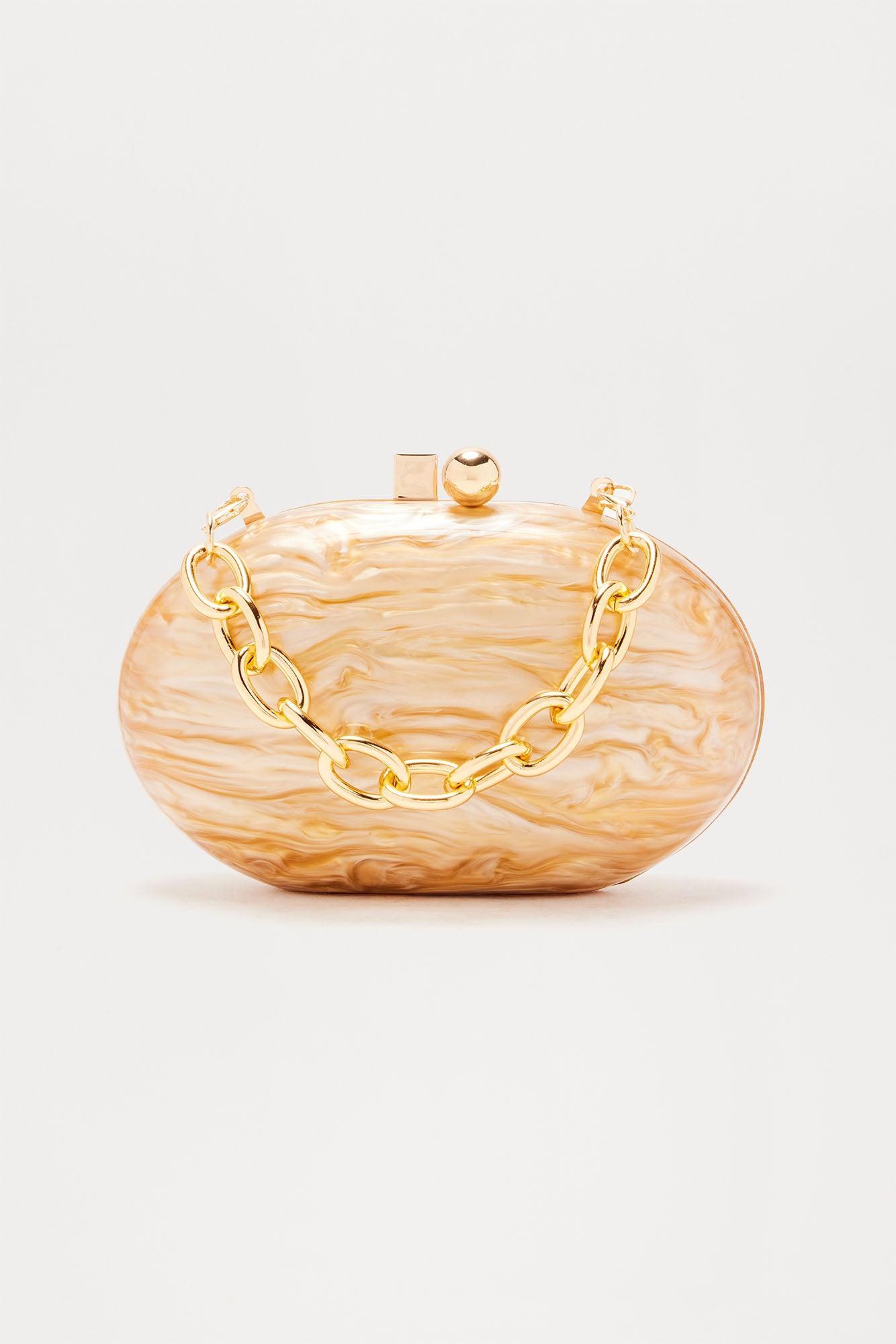 Majestic Rush Clutch - Champagne Product Image
