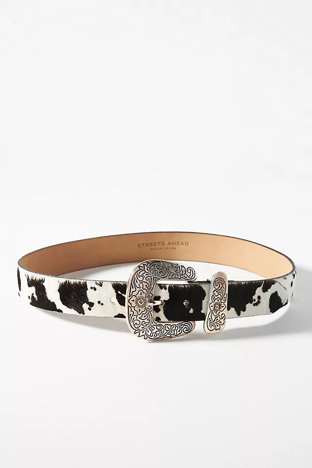 Streets Ahead Italian Leather Western Belt Product Image