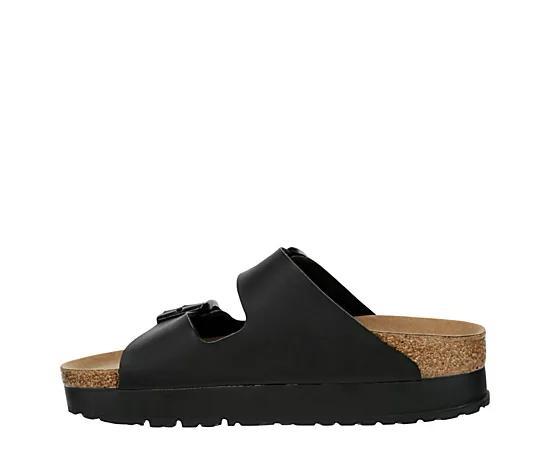 Birkenstock Womens Arizona Platform Flex Double Buckle Sandals Product Image