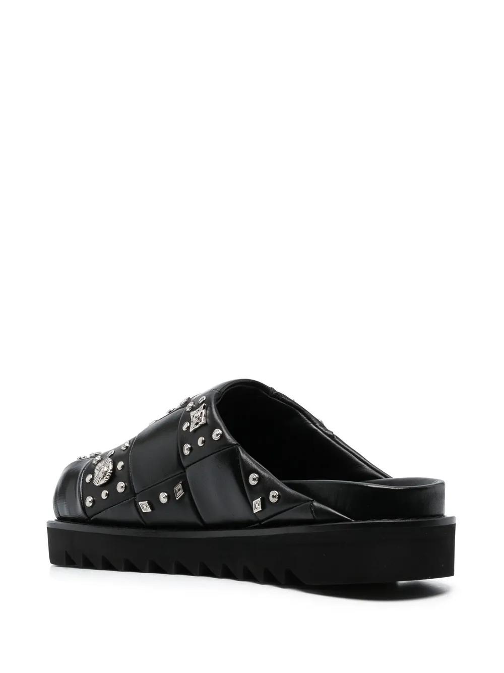 stud-detailing leather mules Product Image