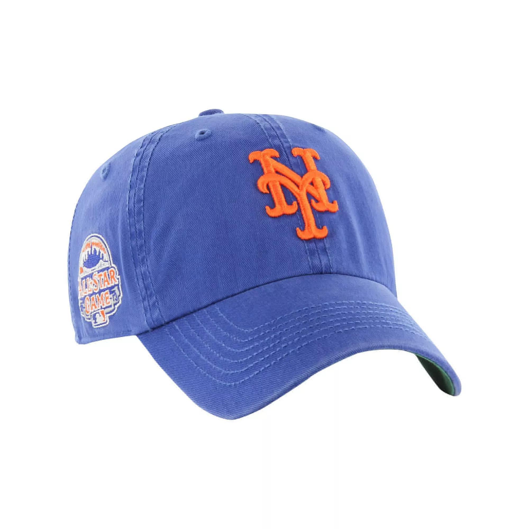Men's '47 Royal New York Mets Sure Shot Classic Franchise Fitted Hat, Size: XL, Blue Product Image