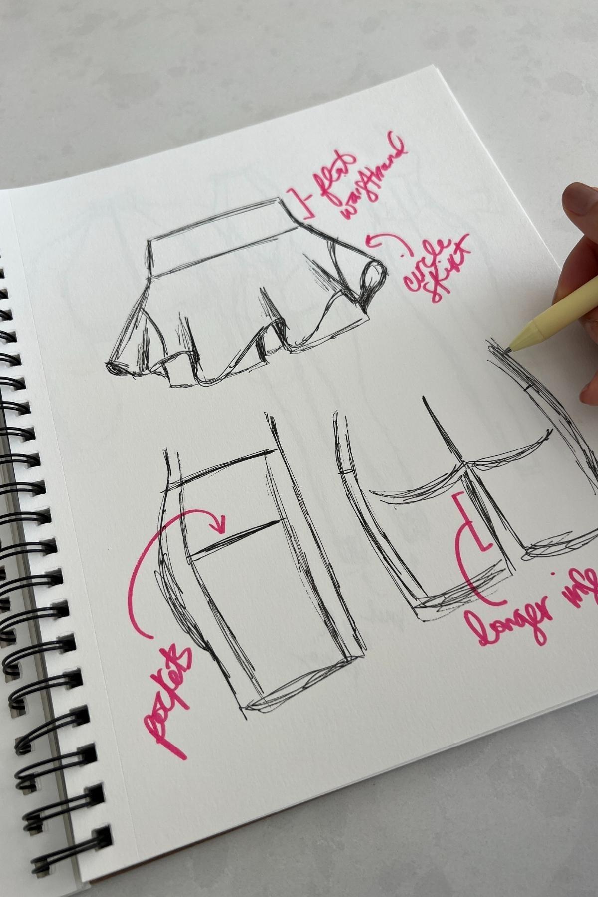 Twirl Skort (Longer) - Ruby Product Image