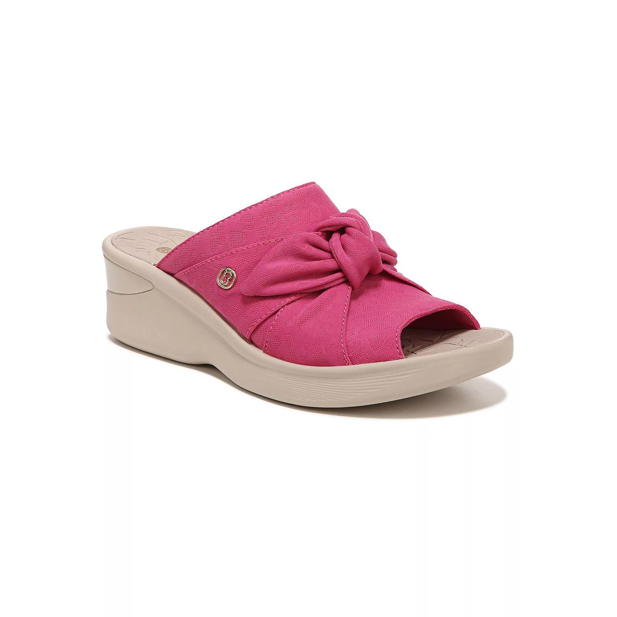 LifeStride Smile Women's Washable Wedge Slide Sandals, Size: 6.5, Pink Product Image
