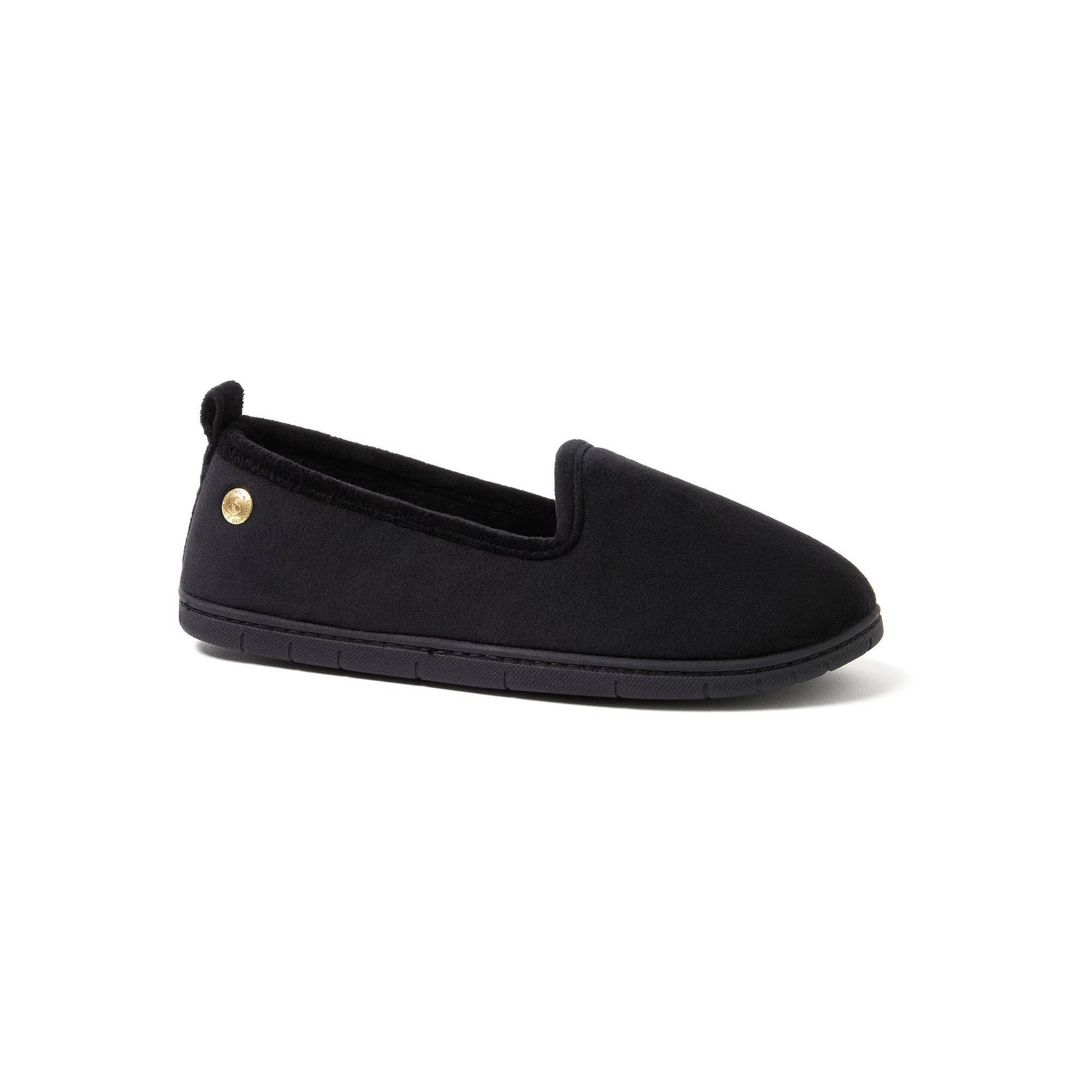 Dearfoams Rachel Velour Womens Closed Back Slippers Product Image